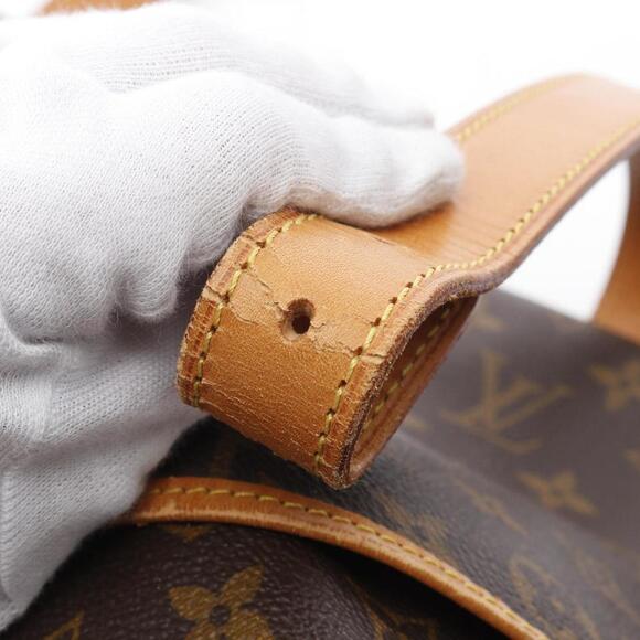 LOUIS VUITTON Brown Monogram Leather Shoulder Bag - Picture 10 of 13